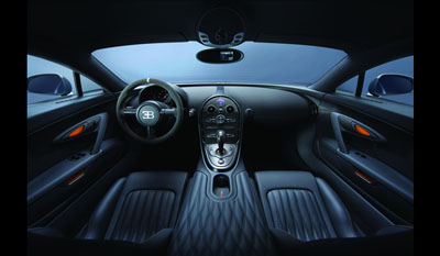 2010 Landspeed Worldrecord Bugatti Veyron 16.4 Super Sport - 431 kph (268 mph) interior